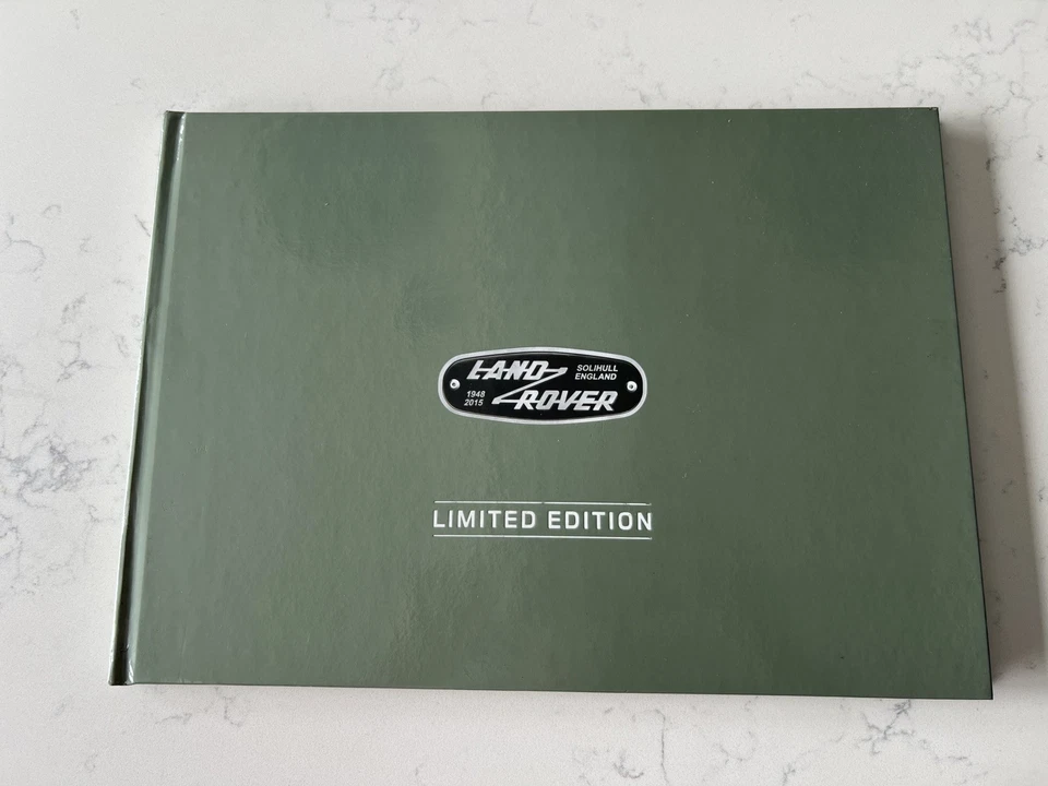 Prospekt Land Rover Defender 90 Heritage Edition 2015 - 2016 - SEHR SELTEN! - Bild 1 von 4