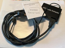 HDMI ARC 3.5mm Converter Adapter Audio Extractor Digital DAC to RCA Coax SPDIF