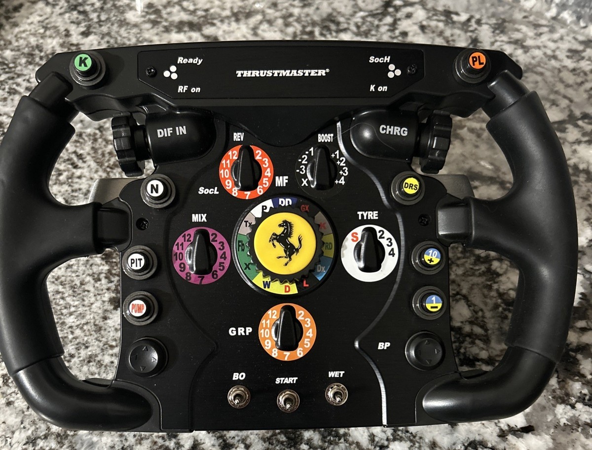 PlayStation4 - Thrustmaster Ferrari F1 Wheel ＋iPhone4S Ferrari F1 Wheel Add-On - | Thrustmaster