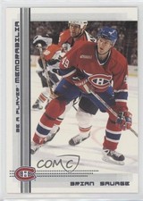 2000-01 ITG Be A Player Memorabilia Brian Savage #170 14m3