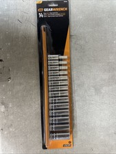 NEW GearWrench 14 Piece Metric Deep Socket Set 3/8  6pt. PN: 80554