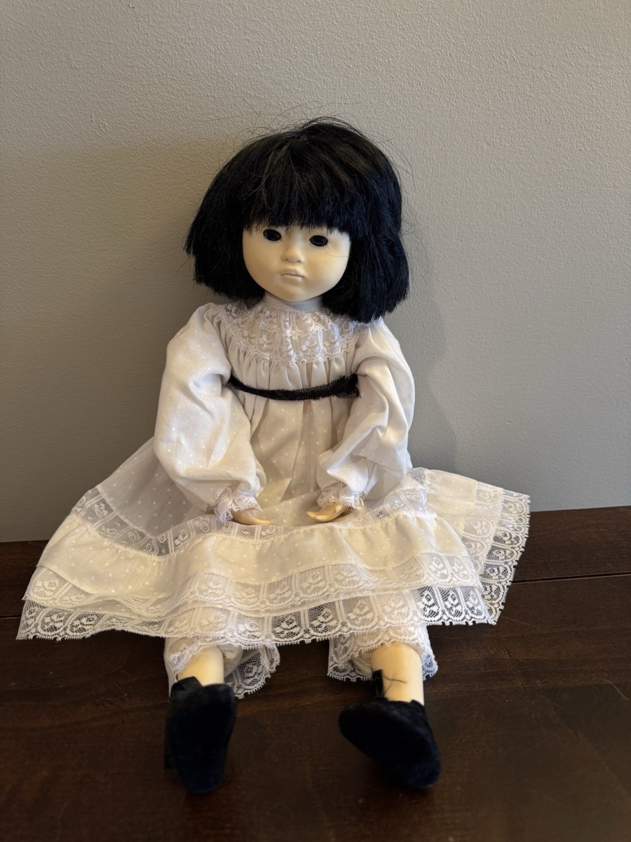 Vintage Asian Ling Ling Doll, Dolls By Pauline Bjonness-Jacobsen