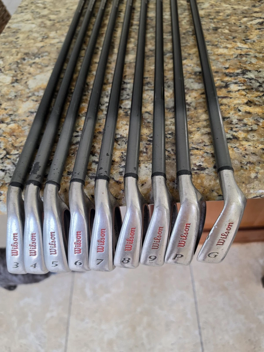 Wilson Fat Shaft Irons Set Golf Clubs for sale - eBay