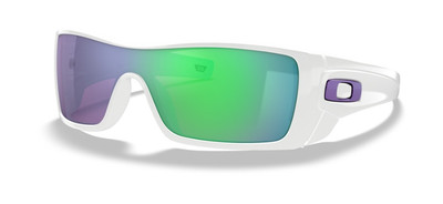 Oakley BATWOLF 9101 POLISHED WHITE + PRIZM JADE + NEUE ORIGINAL SONNENBRILLE