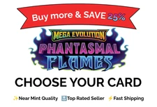 Pokémon TCG Phantasmal Flames Choose Your Card Singles | NM Bulk Discount