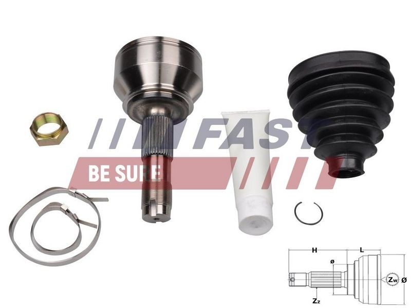 Fits FAST FT25079K Joint Kit, drive shaft  ⭐UK Stock⭐
