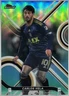 2022 Topps Finest MLS Carlos Vela Aqua Refractor /75 #1 LAFC