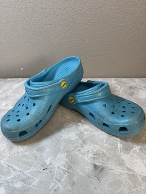 Crocs Peeps Collab Blue Sugar Coated Sparkle Limited Easter Men