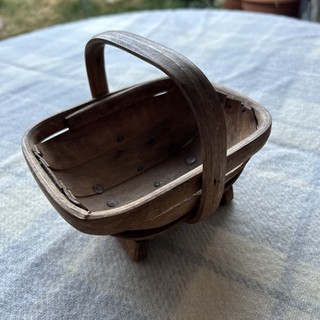 Vintage Sussex Trug miniature trug genuine Garden Basket Herb Basket smiths