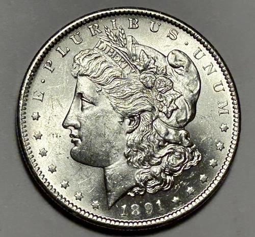 1891  S MORGAN DOLLAR BU