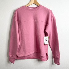 Spyder Women's Dusty Pink Fleece Pullover Sweatshirt Size Medium