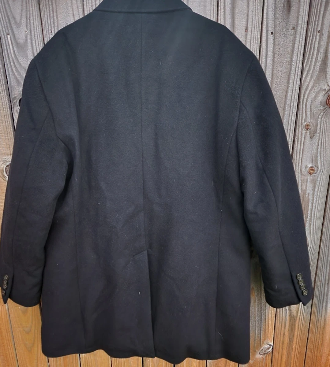 Down filled cheap wool coat