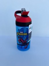 Zak Designs Spiderman Marvel Comics 16 Ounce Reusable Plastic Water Bottle
