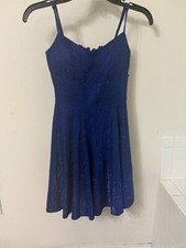 Blue Homecoming dresses, worn once, looks completely brand new. size XS/S, 