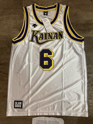 Slam Dunk DVD Uniform Jersey DESCENTE Official Kainan 6 Soichiro