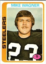 1978 Topps Football Card #275 Mike Wagner - Pittsburgh Steelers 