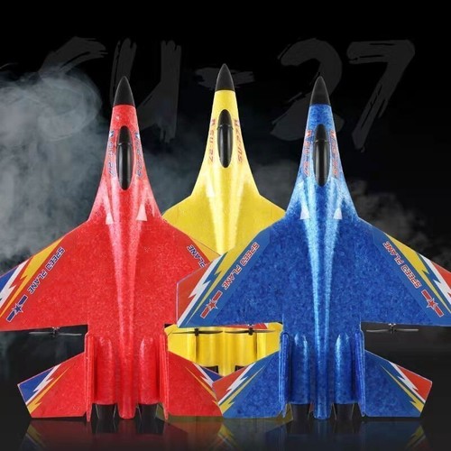 2.4GHz RC Airplane 2CH 3-Axis Gyro Fighter Remote Control Glider RTF Fixed Wing - Picture 4 of 13