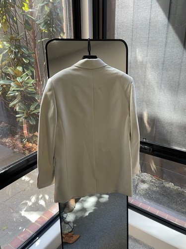 Scanlan Theodore Oversized Blazer, White, Size 8 - Picture 8 of 11