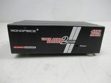 Monoprice Video Audio Splitter VAS-812PF 2 Port 400MHz SVGA VGA Unit