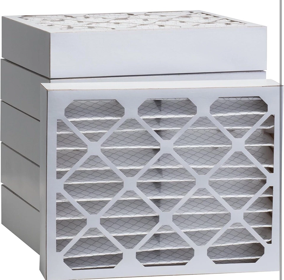 Filtros de aire plisados de aire acondicionado y horno MERV 12x24x4, HVAC, MPR 800, FPR 5, NUEVO, PAQUETE DE 6 Foto 3 de 4