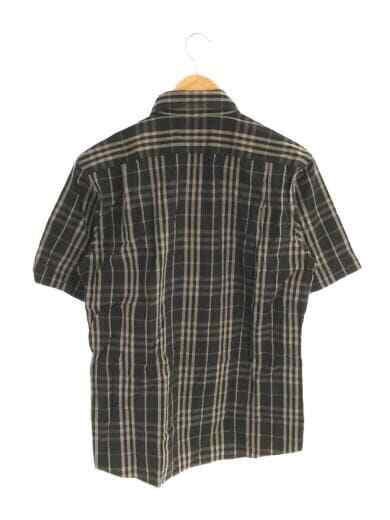 BURBERRY BLACK LABEL Long Sleeve Shirt 2 Cotton BLK Check | eBay