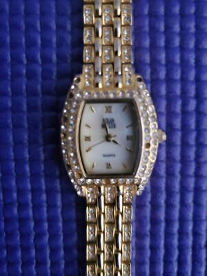 The Nolan Miller Glamour Collect Watch/ Mother Of Pearl Face- Nice