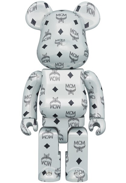 BE@RBRICK 100% & 400% White chrome Ver. Bearbrick Medicom BE@RBRICK 100% & 400% White chrome Ver. Bearbrick Medicom