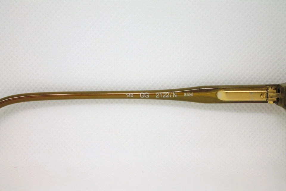 Raro De Colección NUEVO Marco de Gafas Redondo Gucci 2122/N 46-19-140 Gucci Case Inc. Foto 4 de 4