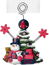 Boston Red Sox MLB Team Topperscot by Boelter Brands Christmas Tree Photo Holder