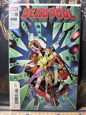 DEADPOOL #8 (2023) 1ST PRINTING MAIN COVER BAGGED AND BOARDED MARVEL COMICS
