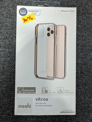 Moshi Vitros Clear Case for iPhone 11 Pro, Crystal Clear #99MO103906