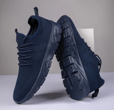 On Running Blue Athletic Shoes with Breathable Mesh On Running | Shoes | On Running Blue Athletic Shoes With  main image 3