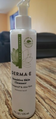 derma e sensitive skin cleanser