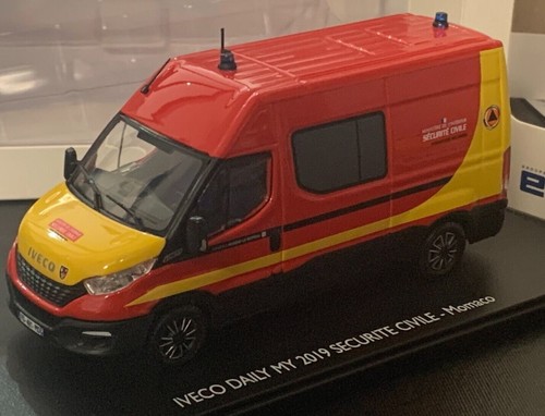 ELIGOR - Camion de pompier - IVECO Daily My2019 Sécurité Civile - 1/43