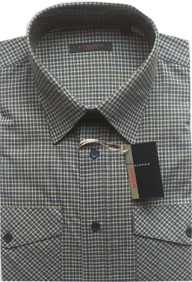 HERREN HEMD LANGARM M L XL XXL 3XL 100% Baumwolle zwei Taschen kariert 167