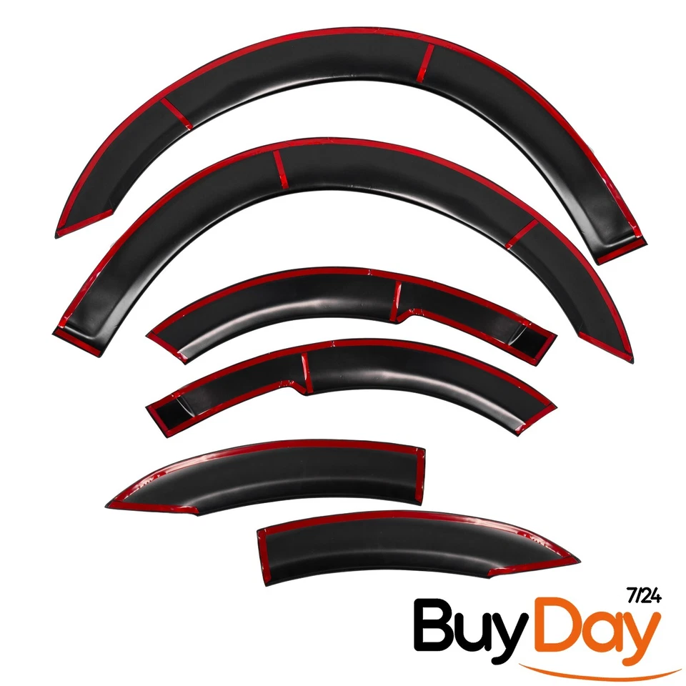 Fender Flare Wheel Arches Black ABS Plastic for Ford Transit MK7 (2006-2013) - Image 4 of 4