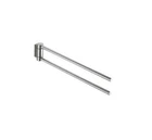 Keuco Plan towel rail 438 mm chrome, swivel, 2 pieces