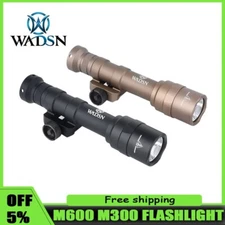 Tactical M600U Flashlight Surefir M600 Ultra LED Scout Weapon Light Fit 20mmRail