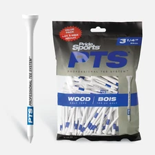 Pride Professional Tee System 135 Count, White