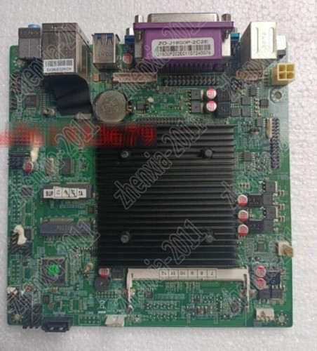 1PC  used  ZO-J1800P-2C2E J1800 Integrated CPU Mainboard DDR3 #E2