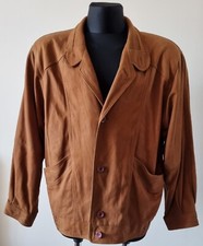 Vintage Bugatti 1980' echt leather Men jacket