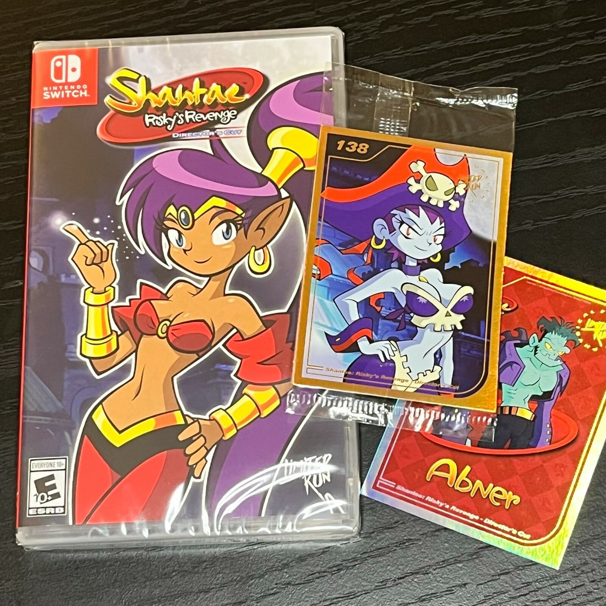 新品・未開封 Shantae Risky's Revenge 海外 スイッチ Shantae: RIsky's Revenge Switch Limited Run Games w/ card