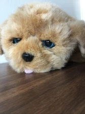 Little Live Pets Snuggles My Dream Puppy Brown Dog Plush TESTED WORKS! EUC E22
