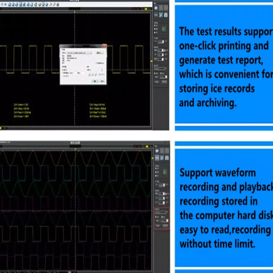 1008C Hantek 8CH Oscilloscope PC USB Automotive DAQ Program Generator Diagnostic - Image 3 of 4