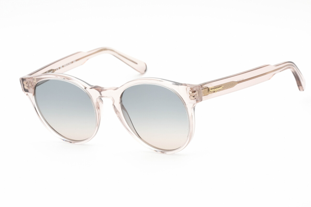SALVATORE FERRAGAMO SF1068S 260 Crystal Nude / Smoke Rose 