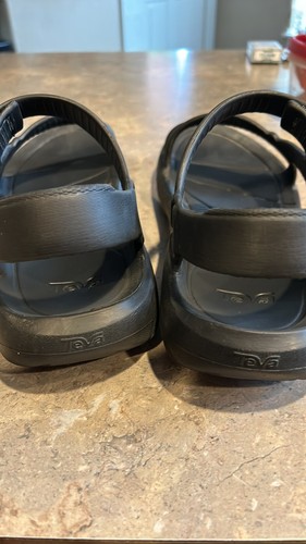 Teva Hurricane Drift wasserdichte Herren-Sandalen Gummischuhe Herrengröße 12 schwarz - Bild 9 von 10