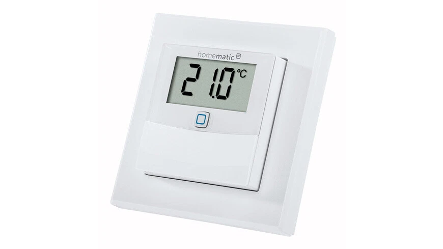 Homematic IP Smart Home Temperatur- und Luftfeuchtigkeitssensor mit Display – in - Bild 4 von 4