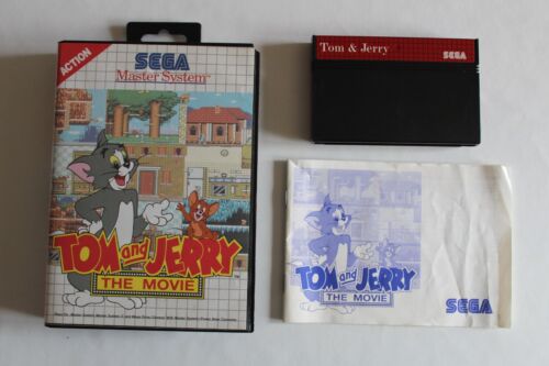 SEGA MASTER SYSTEM (PAL) - Tom and Jerry The Movie / Jeu complet . - Photo 1/15