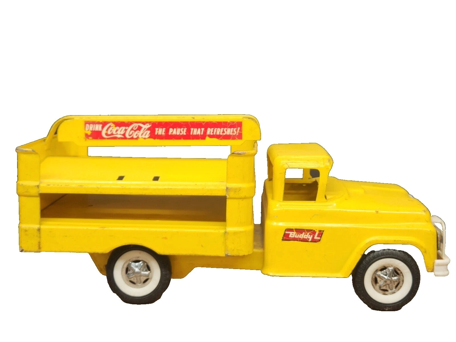 Acero Prensado Buddy L camiones de entrega Diecast y de juguete