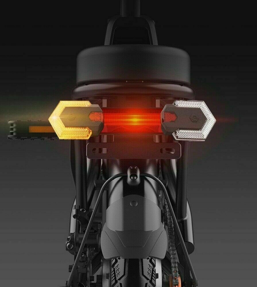Bike Turn Signals Light Front and Rear w/ Smart Wireless Remote Control 1 Set